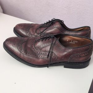 Allen Edmonds Mcallister Wingtip Oxford Dress Shoe Mens Size 9 D  Retail $450